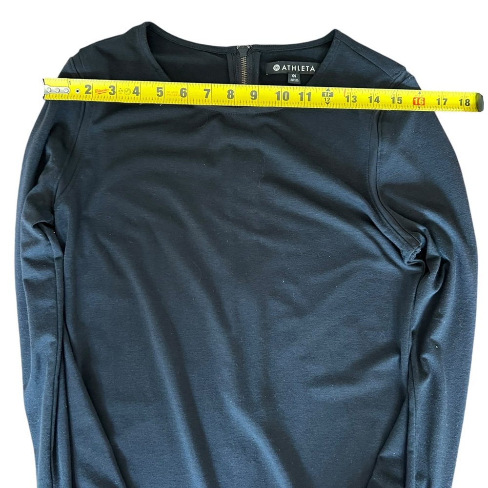 Athleta Black Industry Weekday Long Sleeve‎ Mini size xs - Picture 5 of 10